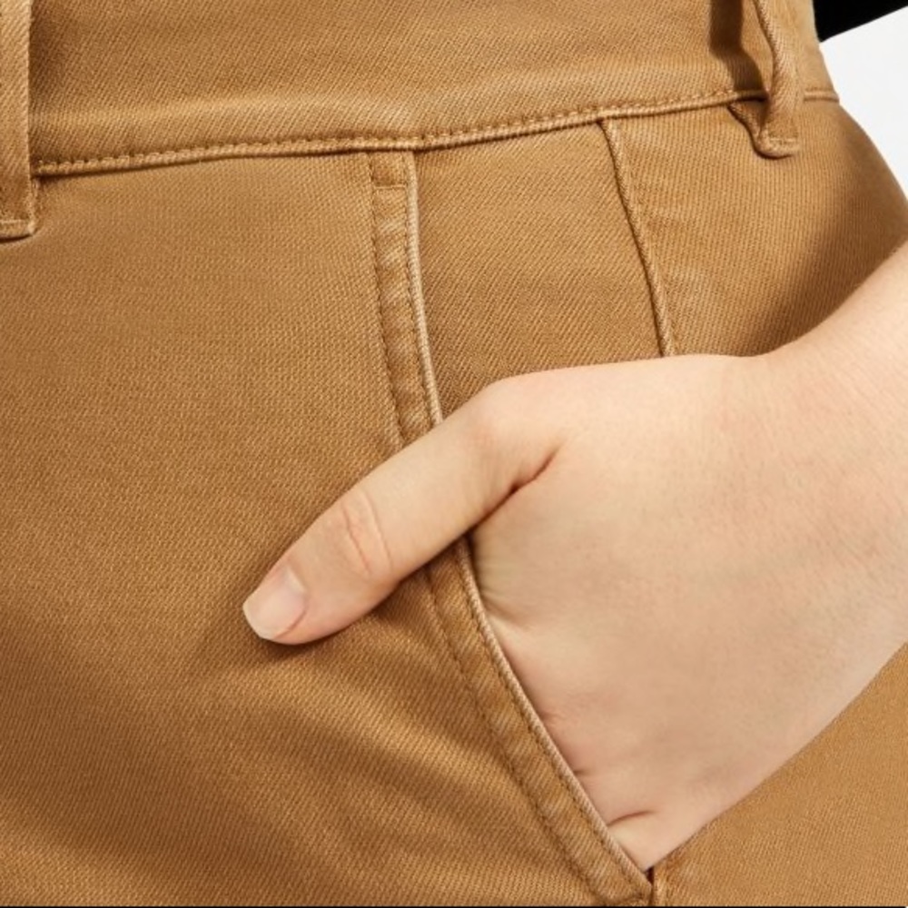 Everlane Twill Shorts Size 4 in Ochre